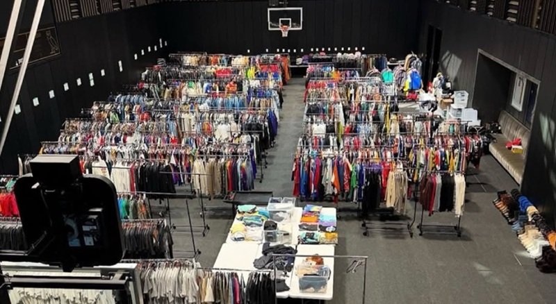 Drake has often spoken about his fascination with the NBA. He's even served as ambassador for the Toronto Raptors and was there when they won the 2019 NBA title. Now, here's a deep dive into his closet that's the size of an NBA court.