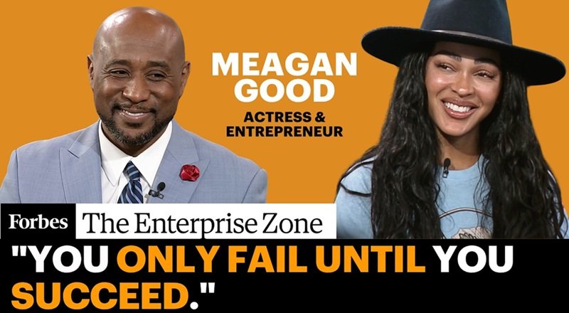Meagan Good recently did an interview with Forbes. Quietly, she's been building a business empire. She explained her businesses, her investments, and how she and Jonathan Majors are building all of this.