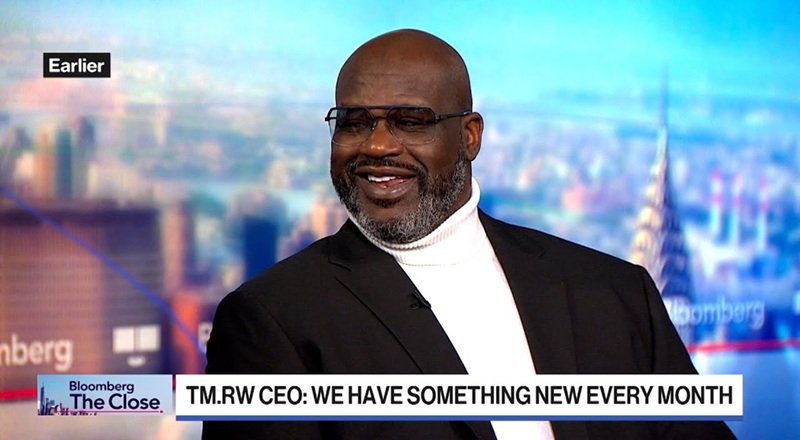 Shaq has become one of the most aggressive investors of the past decade. His latest investment is in a company called tm:rw, where he has several innovative ideas planned. He sat down with Bloomberg's "The Close" to discuss those ideas.